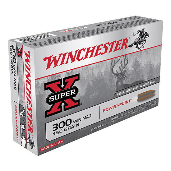 WIN SUPER-X 300WIN 150GR POWER POINT 20/10 - Ammunition